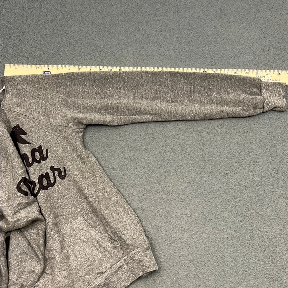Gray “Mama Bear” Raglan Sweater | 3/4 Sleeve | Size XS - Picture 6 of 7